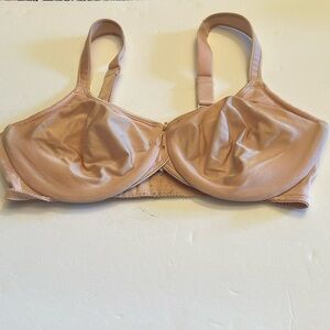 WACOAL LACE BRA SZ 38D COLOR BEIGE